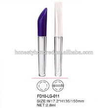 New Style Young Girl Cosmetic empty 2.8ML Lip Gloss Container